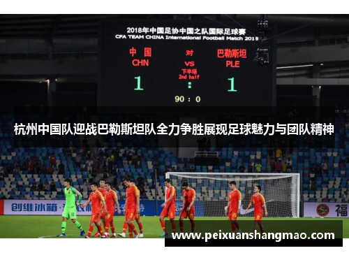 杭州中国队迎战巴勒斯坦队全力争胜展现足球魅力与团队精神
